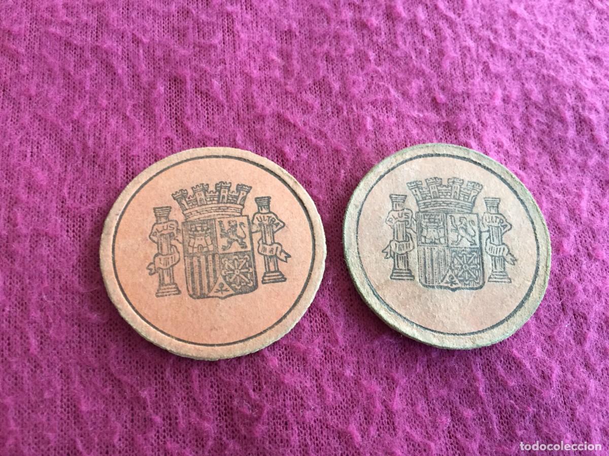 Monedas Rep&uacute;blica: Lote de 2 sellos moneda - Republica - Foto 2