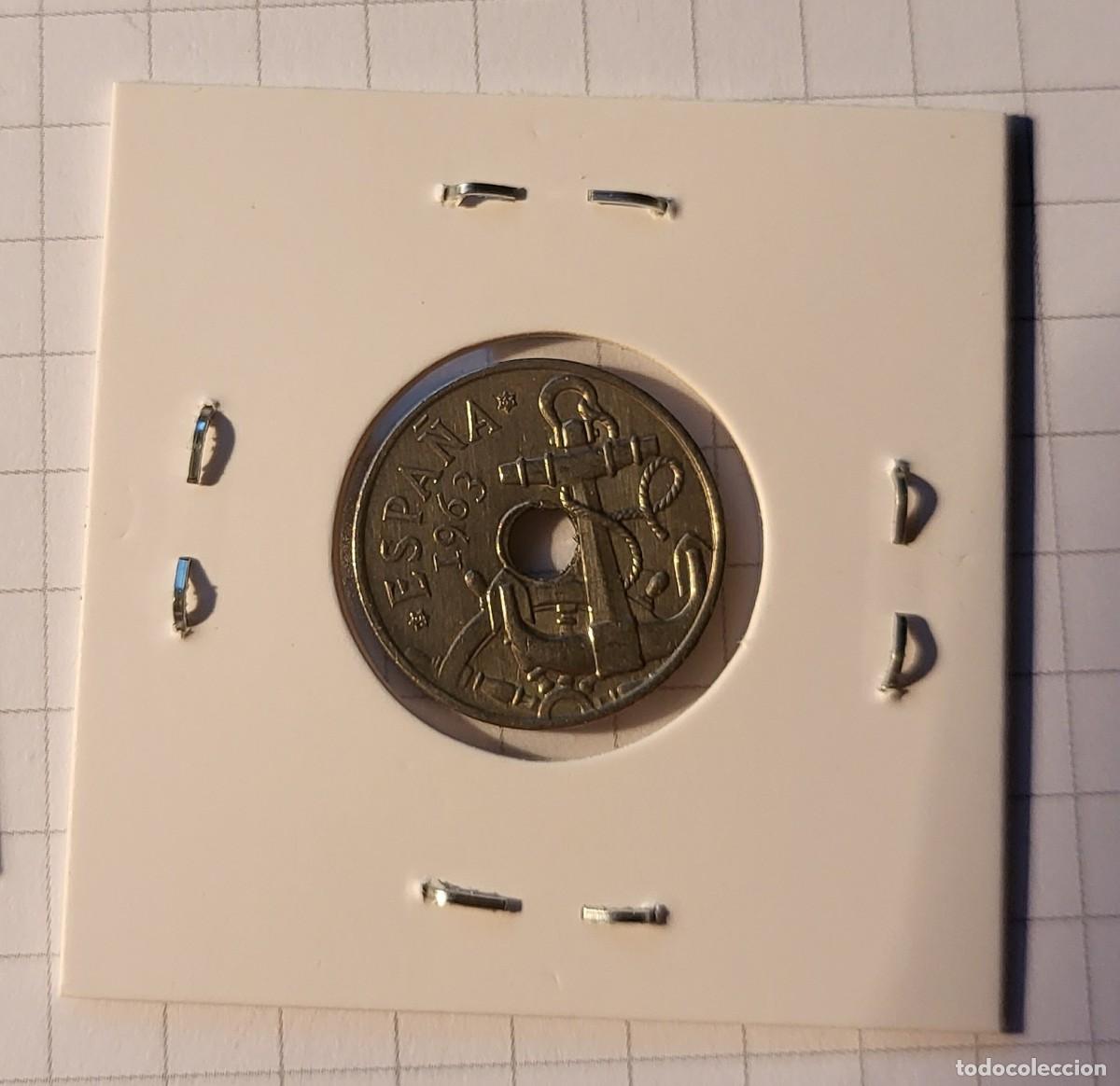 Monedas Rep&uacute;blica: MODEDA DE ESPA&Ntilde;A 1963 50 CENTIMOS - Foto 2