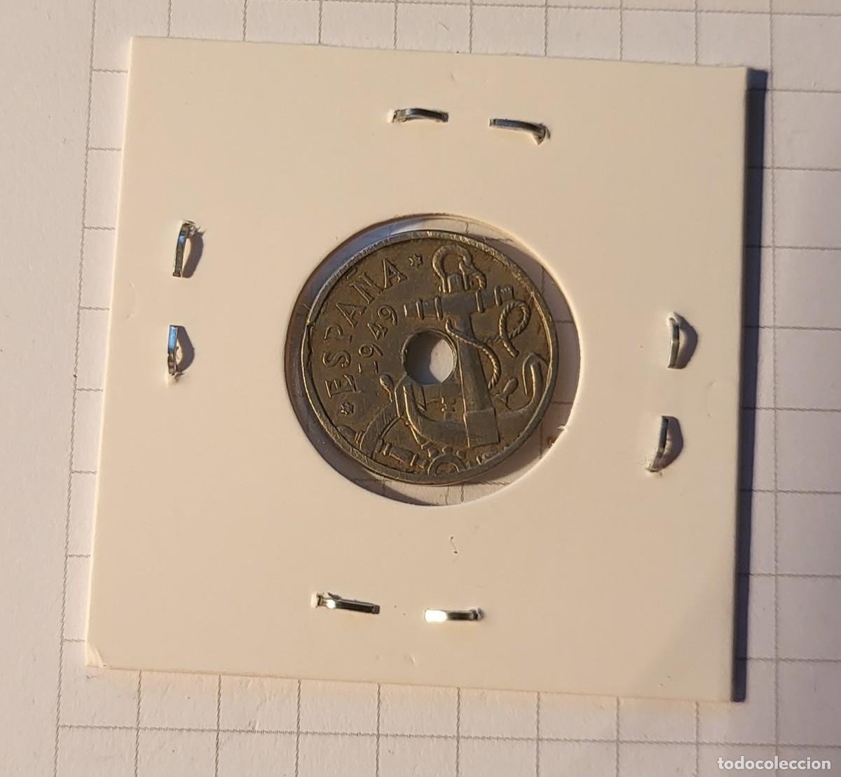 Monedas Rep&uacute;blica: MODEDA DE ESPA&Ntilde;A 1949 50 CENTIMOS - Foto 2