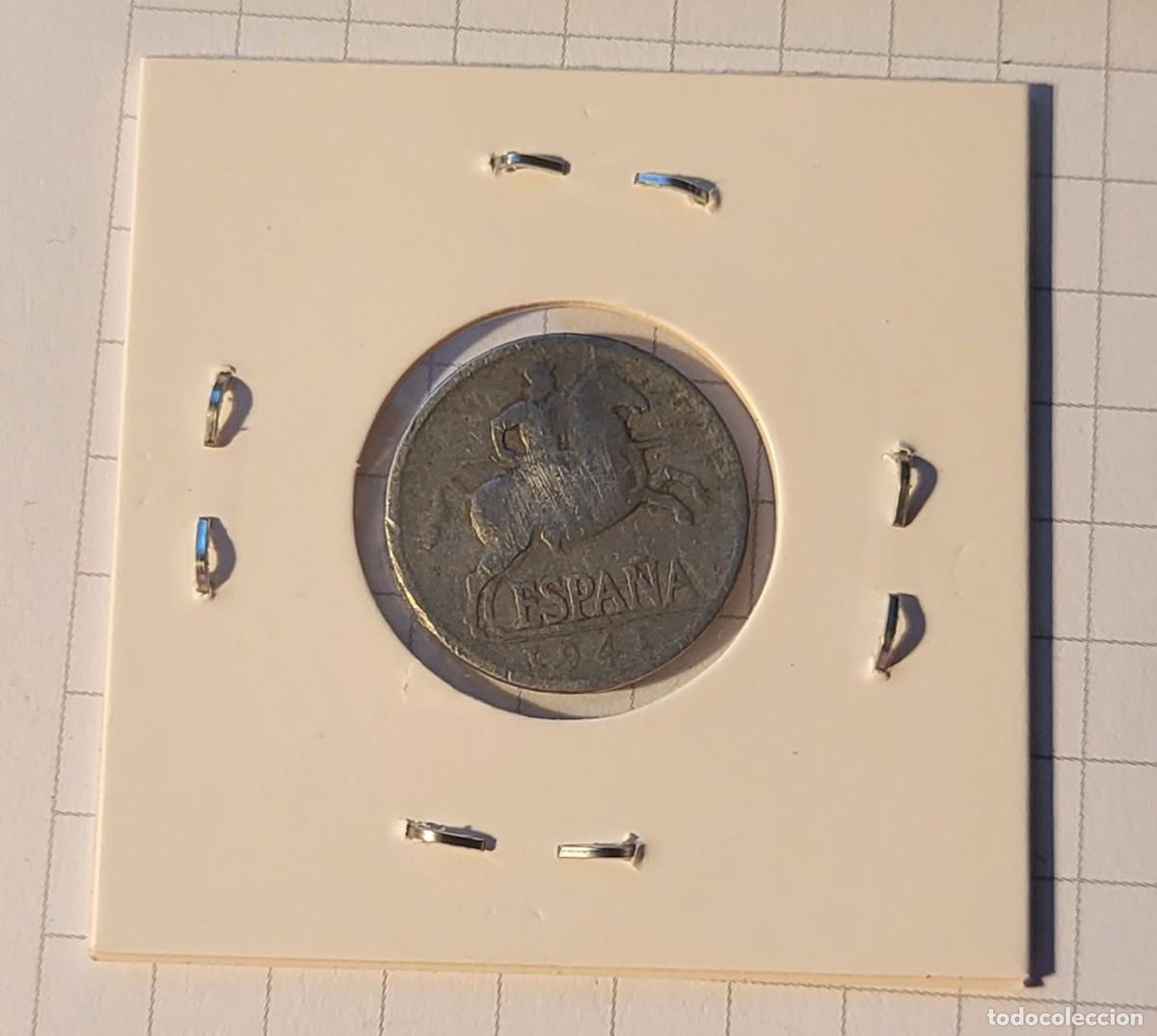 Monedas Rep&uacute;blica: MODEDA DE ESPA&Ntilde;A 1941 5 CENTIMOS - Foto 2