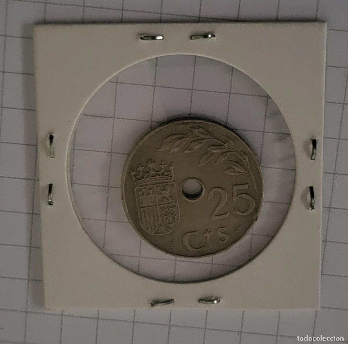 Monedas Rep&uacute;blica: MONEDA DE ESPA&Ntilde;A 1937 5 CENTIMOS - Foto 2