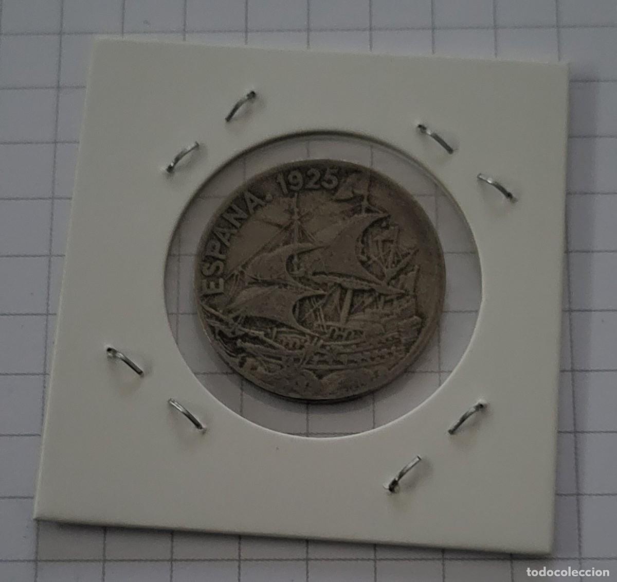 Monedas Rep&uacute;blica: MONEDA DE ESPA&Ntilde;A 1925 25 CENTIMOS - Foto 2