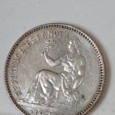 Monedas República: PESETA DE PLATA DE LA REPÚBLICA AÑO 1933 ESTRELLAS 34