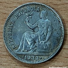 Monedas República: 1 PESETA REPUBLICA ESPAÑOLA 1933 - *3 *4 - PLATA - EN BUEN ESTADO