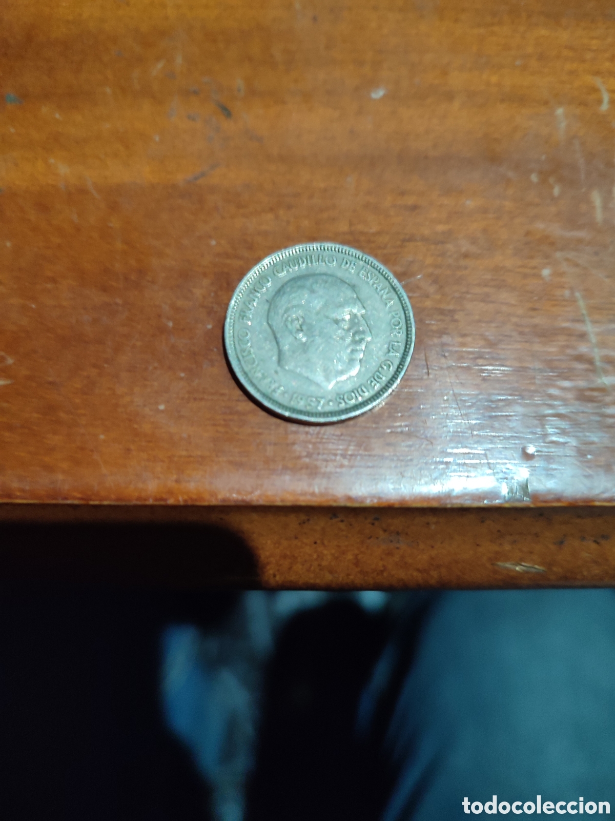 Monedas Rep&uacute;blica: 5ptas franco 1957 - Foto 1