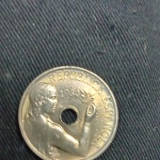 Monedas República: MONEDA 25 CTS 1934