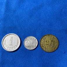Monedas República: GUERRA CIVIL: LOTE DE MONEDAS DE L'AMETLLA DEL VALLÈS. DIFÍCILES.
