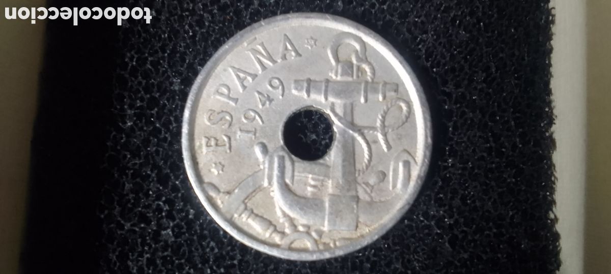 Monedas Rep&uacute;blica: 50.centimos de 1949.Espa&ntilde;a. - Foto 1