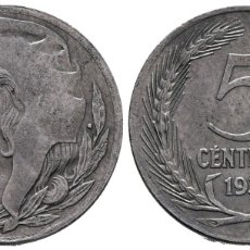 Monedas República: *** MUY BONITOS 5 CÉNTIMOS DE LA II REPÚBLICA. 1937. CABEZA GRANDE. CAL-3 ***