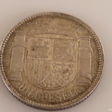 Monedas República: MONEDA DE PLATA UNA PESETA AÑO 1933 ESTRELLAS 3 Y 4 REPUBLICA ESPAÑOLA
