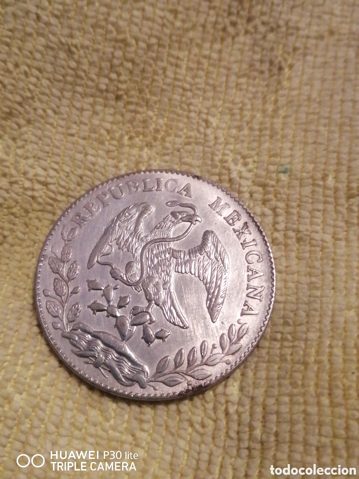 Monedas Rep&uacute;blica: Moneda de plata del a&ntilde;o 1882 - Foto 2