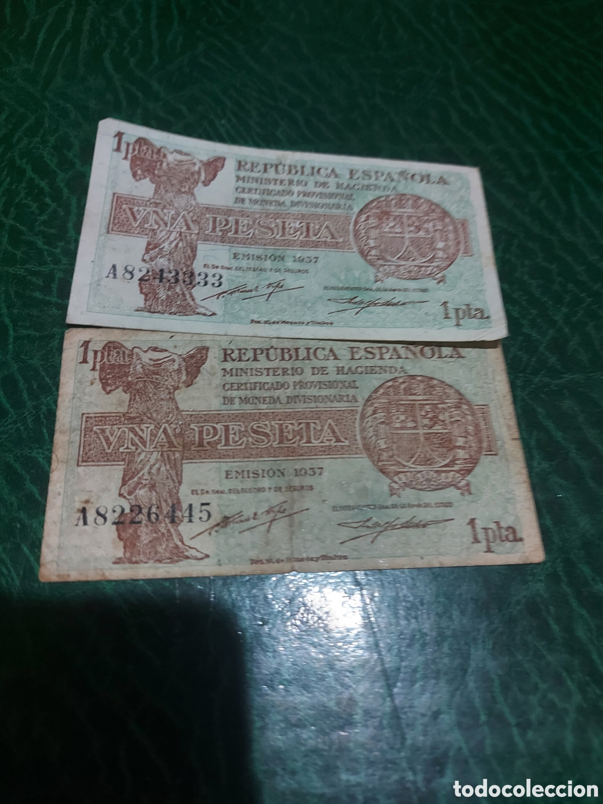 Monedas Rep&uacute;blica: 2ptas deEspa&ntilde;a de1937 - Foto 1