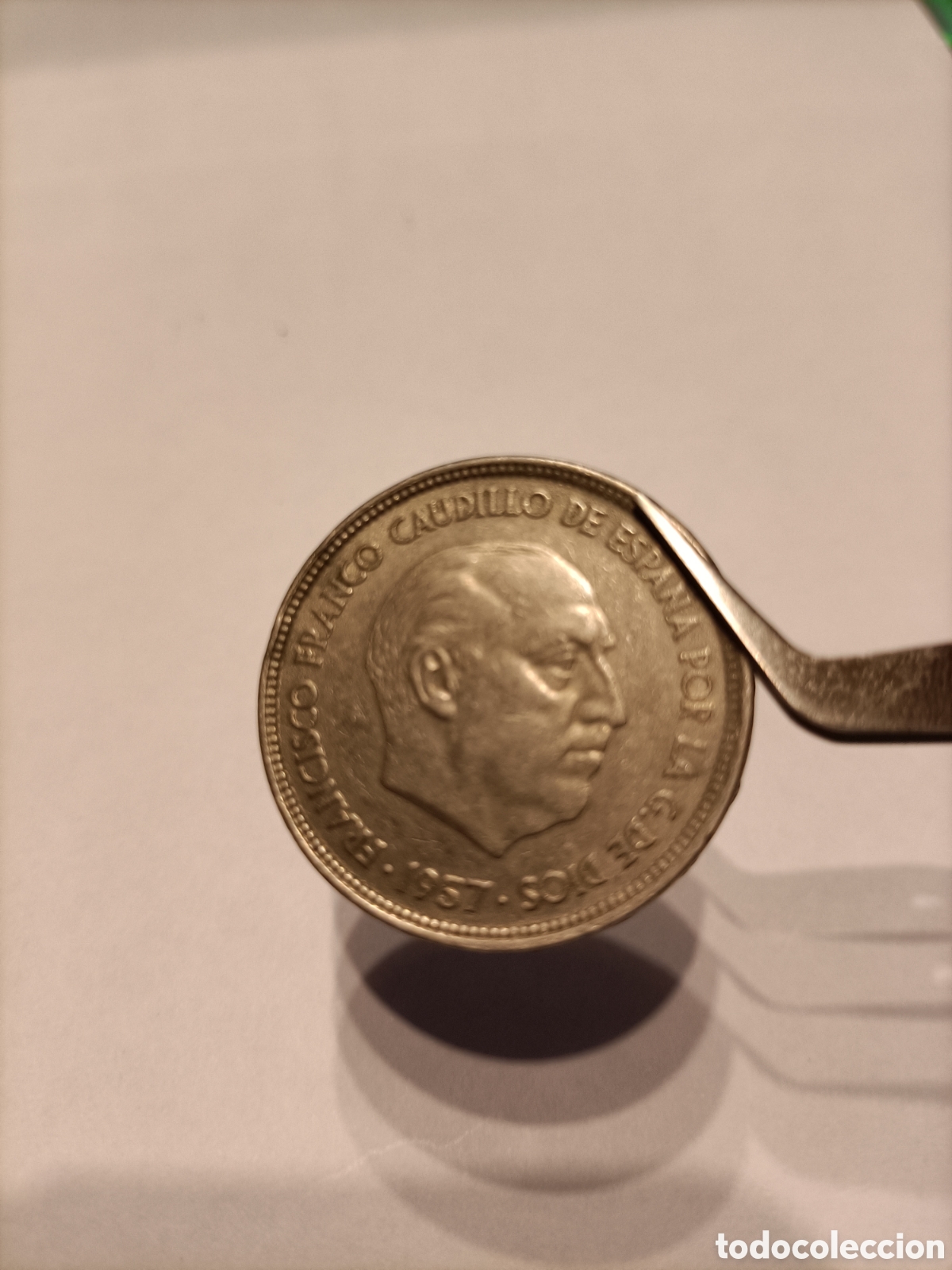 Monedas Rep&uacute;blica: Moneda 50 pesetas. Estrella 59 - Foto 1
