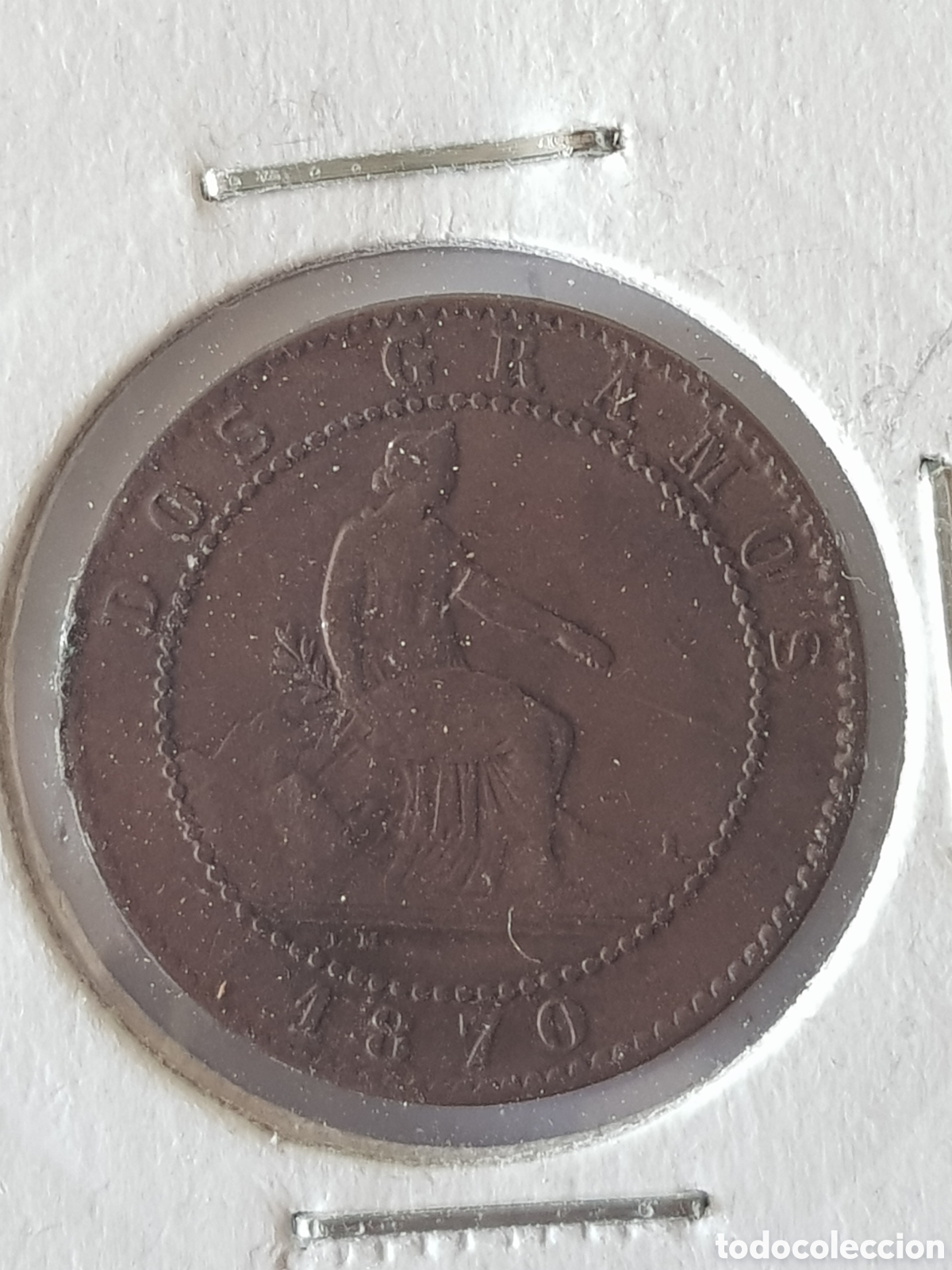 Monedas Rep&uacute;blica: 2 C&eacute;ntimos 1970 I Rep&uacute;blica - Foto 1