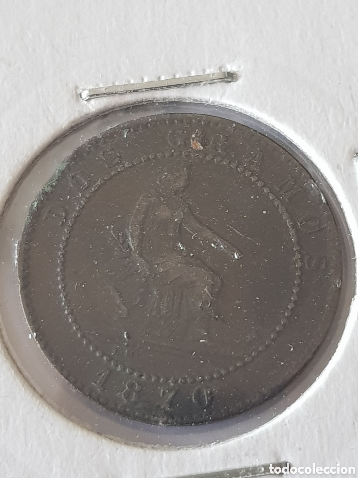 Monedas Rep&uacute;blica: 2 C&eacute;ntimos 1970 I Rep&uacute;blica - Foto 2