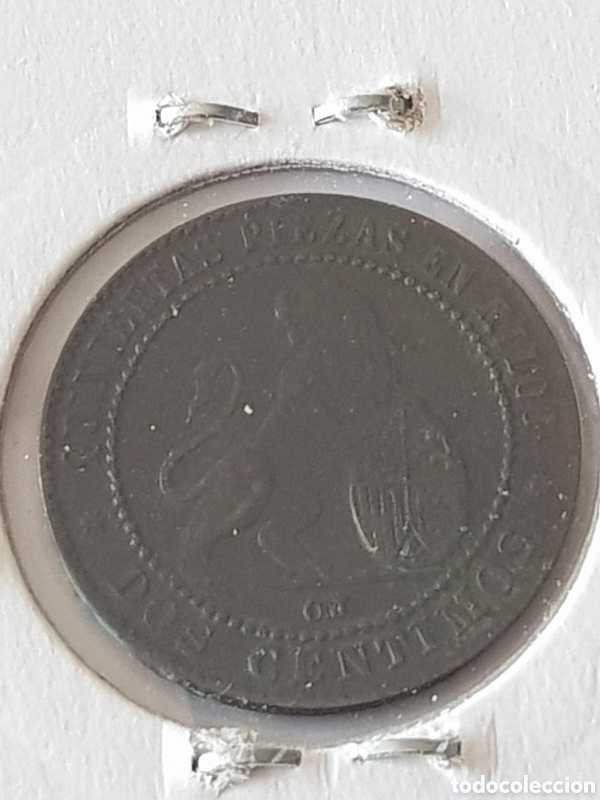 Monedas Rep&uacute;blica: 2 C&eacute;ntimos 1970 I Rep&uacute;blica - Foto 4