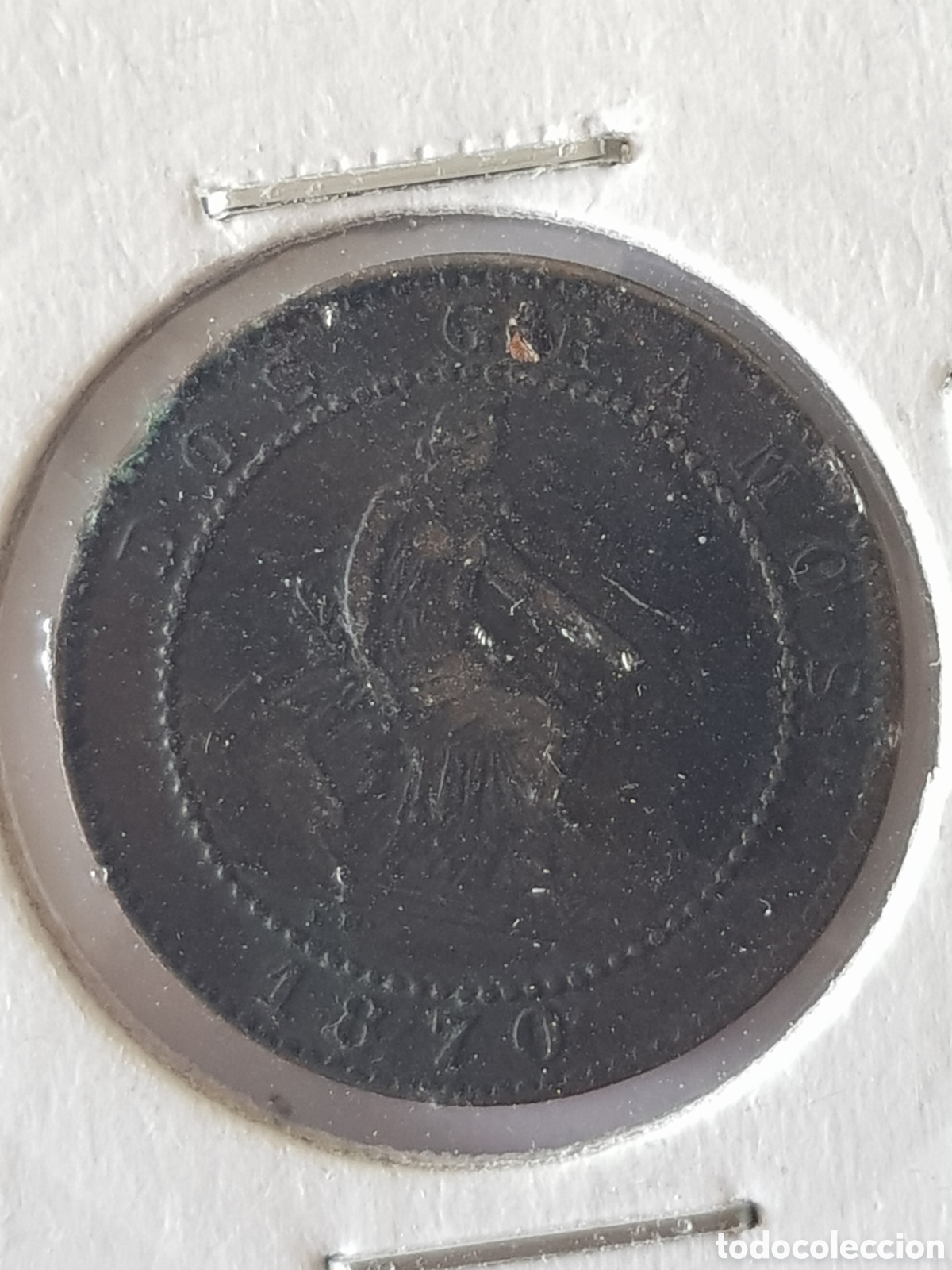 Monedas Rep&uacute;blica: 2 C&eacute;ntimos 1970 I Rep&uacute;blica - Foto 1