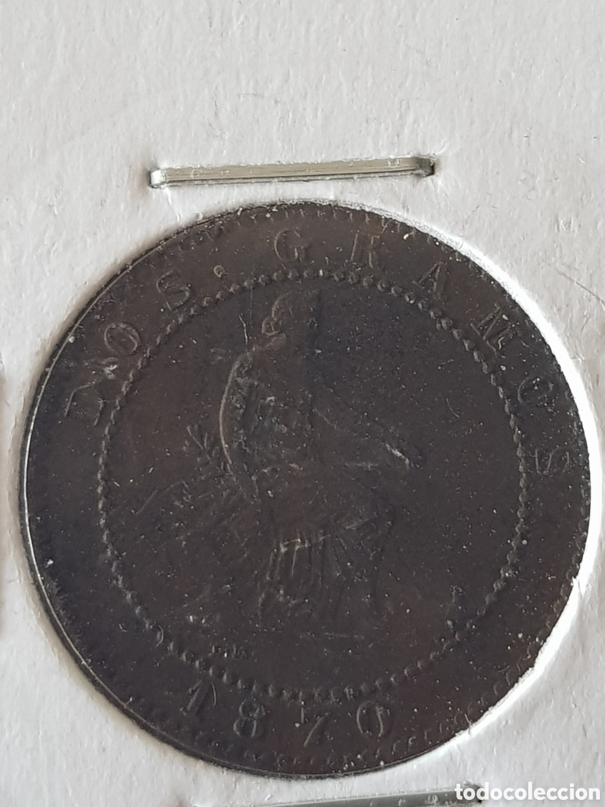 Monedas Rep&uacute;blica: 2 C&eacute;ntimos 1970 I Rep&uacute;blica - Foto 1