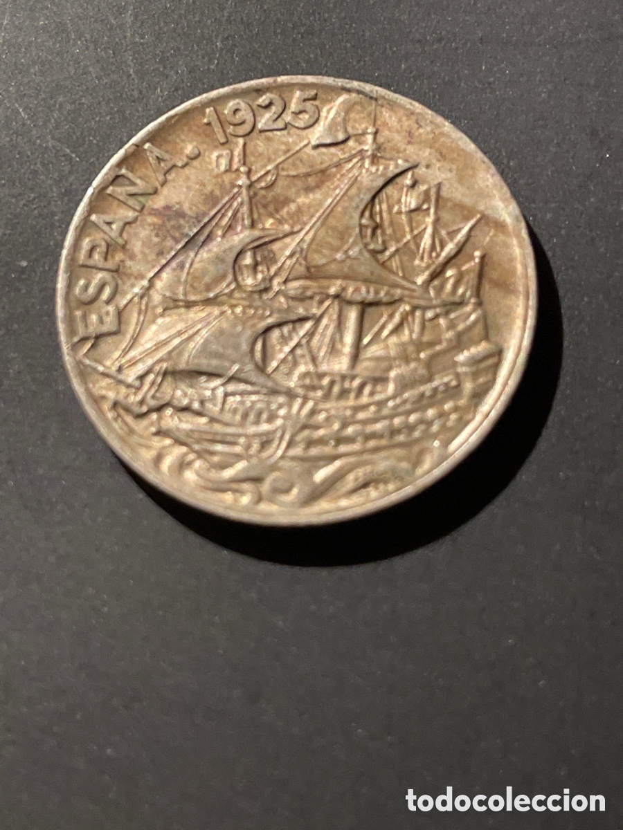Monedas Rep&uacute;blica: Espa&ntilde;a 25 c&eacute;ntimos a&ntilde;o 1925 - Foto 1