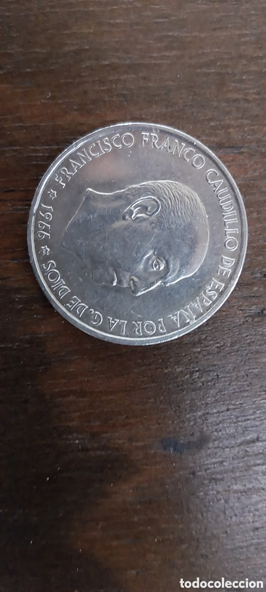 Monedas Rep&uacute;blica: Moneda Franco 100 Ptas. Plata - Foto 1