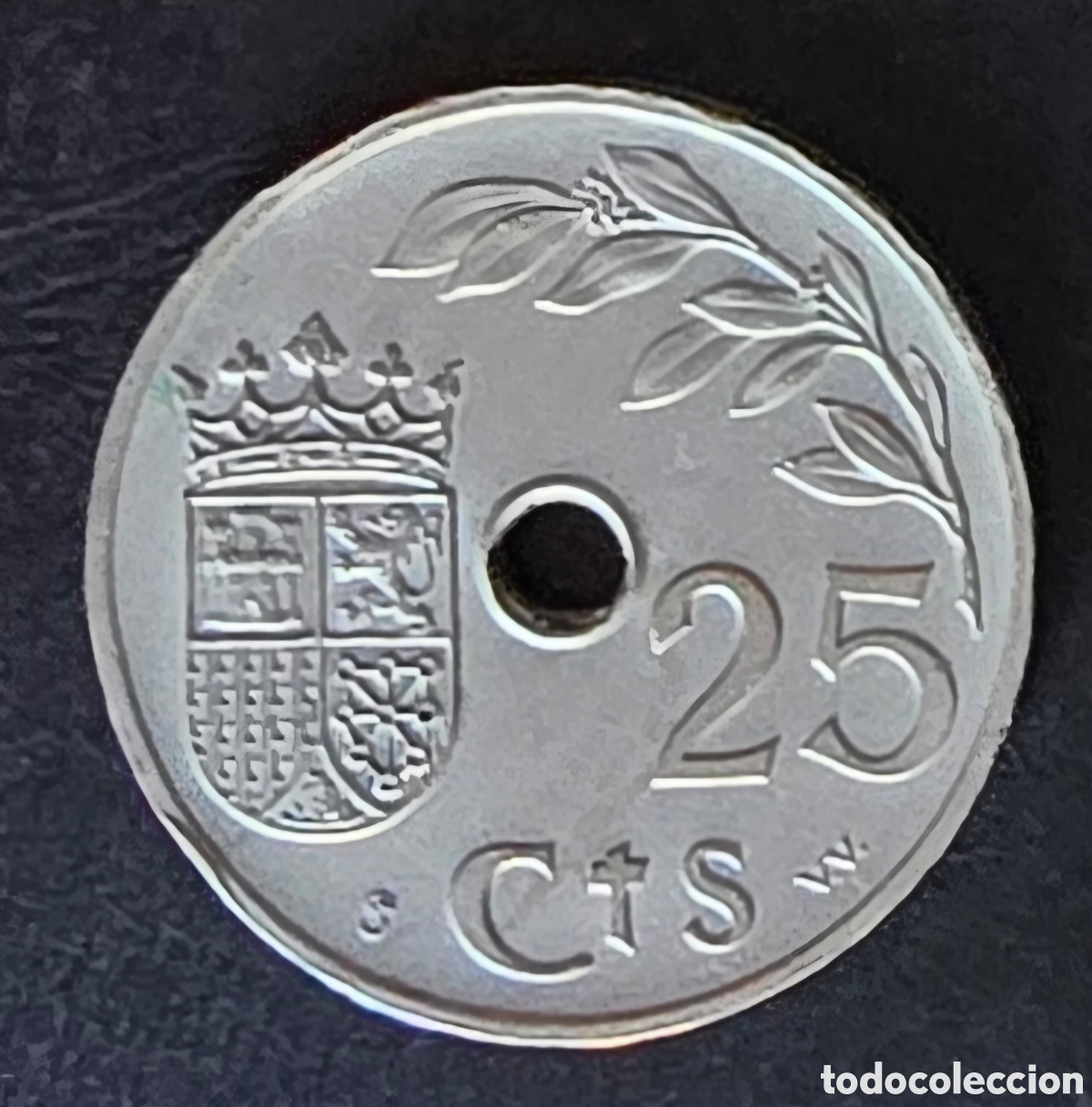 Monedas Rep&uacute;blica: Moneda espa&ntilde;ola a&ntilde;o 1937 - Foto 2