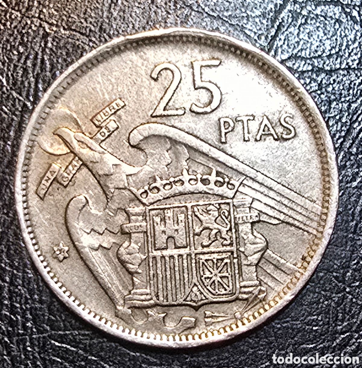 Monedas Rep&uacute;blica: Moneda a&ntilde;o 1957 franco - Foto 1
