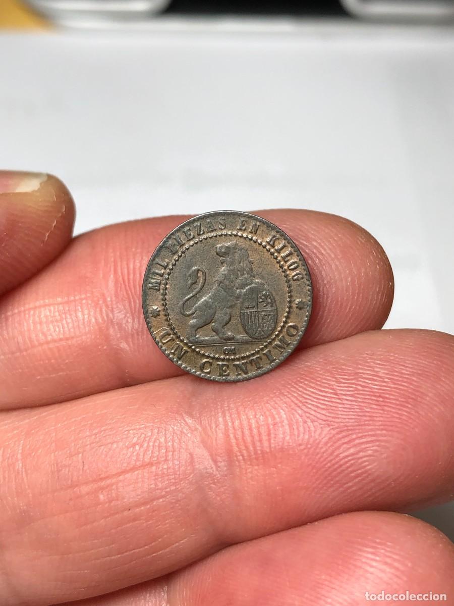 Monedas Rep&uacute;blica: NT/ UN C&Eacute;NTIMO 1870 1&ordf; REP&Uacute;BLICA (E326) - Foto 2