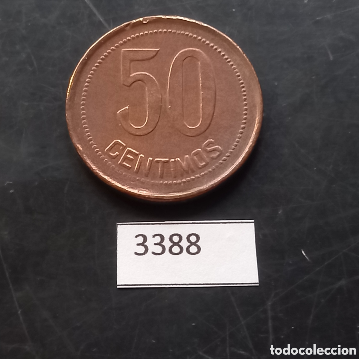 Monedas Rep&uacute;blica: Espa&ntilde;a 50 c&eacute;ntimos 1937 - Foto 2