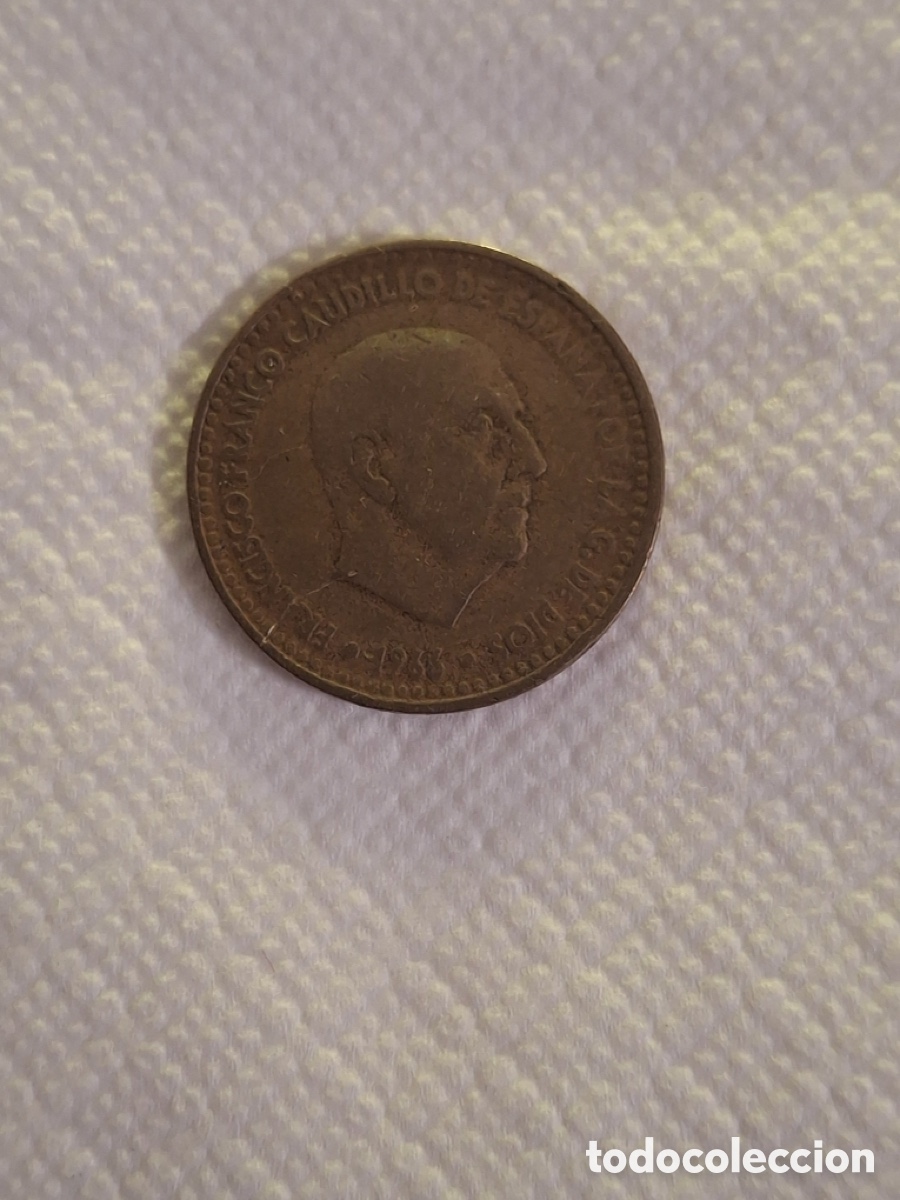 Monedas Rep&uacute;blica: Moneda 1966 de 1 peseta - Foto 2