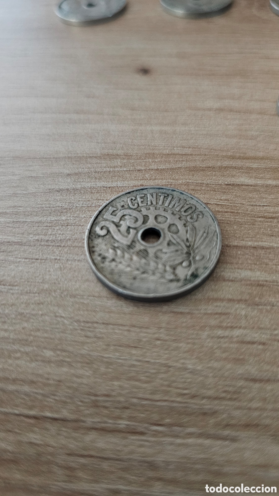 Monedas Rep&uacute;blica: 19 monedas de 25 C&eacute;ntimos 1934 - Foto 6