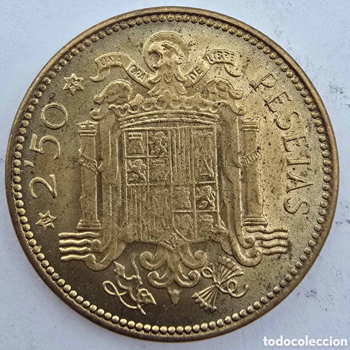 Monedas Rep&uacute;blica: Moneda de 2,50 pesetas - Foto 2