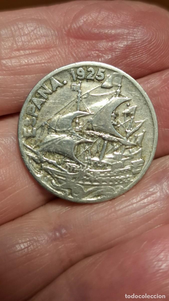 Monedas Rep&uacute;blica: MONEDA DE 25 C&Eacute;NTIMOS DE 1925 - Foto 1