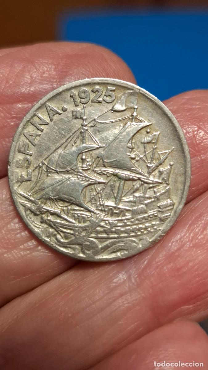 Monedas Rep&uacute;blica: MONEDA DE 25 C&Eacute;NTIMOS DE 1925 - Foto 1