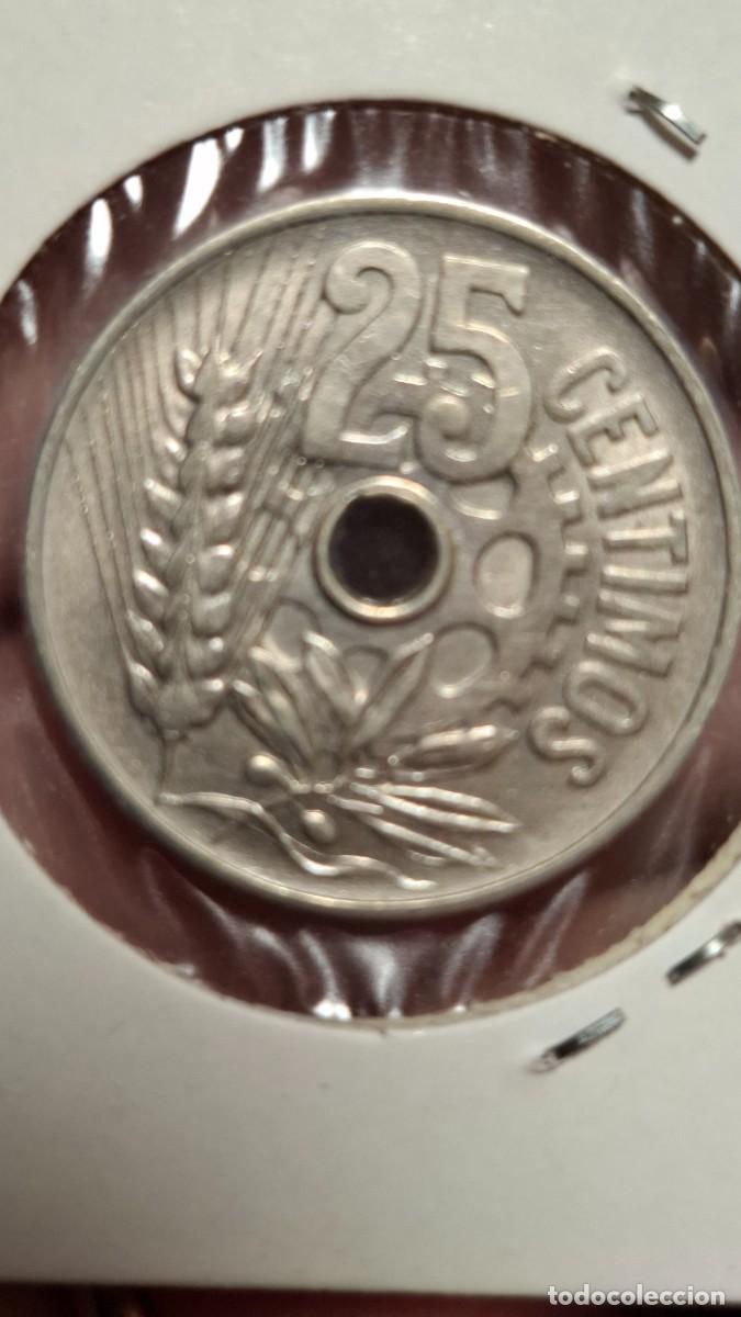 Monedas Rep&uacute;blica: MONEDA DE 25 C&Eacute;NTIMOS DE 1934 ESPECTACULAR - Foto 2