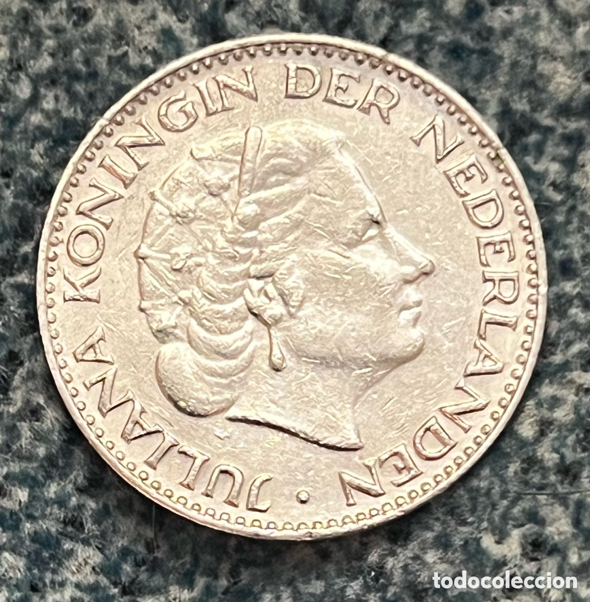 Monedas Rep&uacute;blica: Moneda de plata 1 flor&iacute;n 1967 - Foto 1