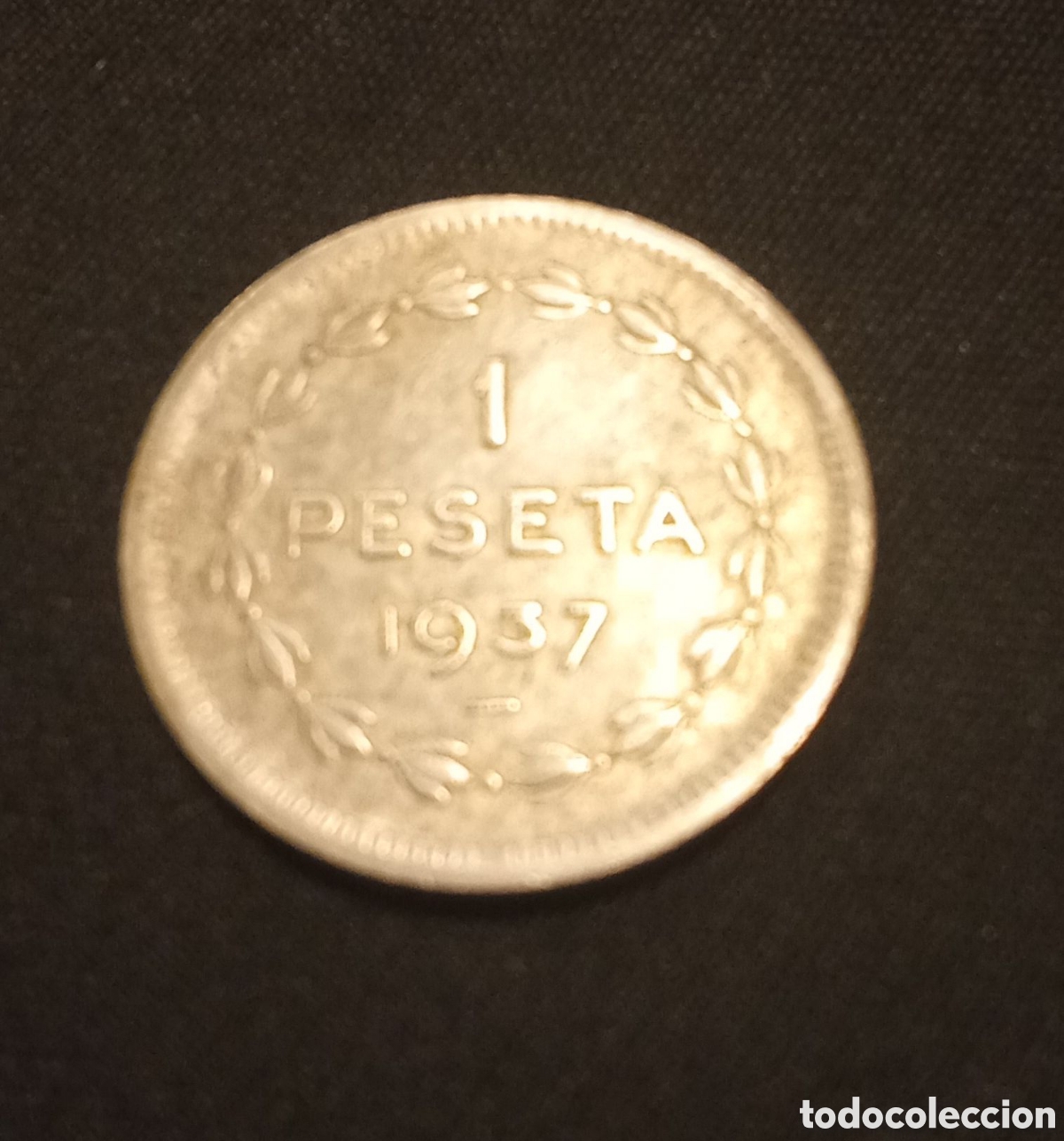 Monedas Rep&uacute;blica: UNA PESETA DEL GOBIERNO DE EUSKADI - Foto 2
