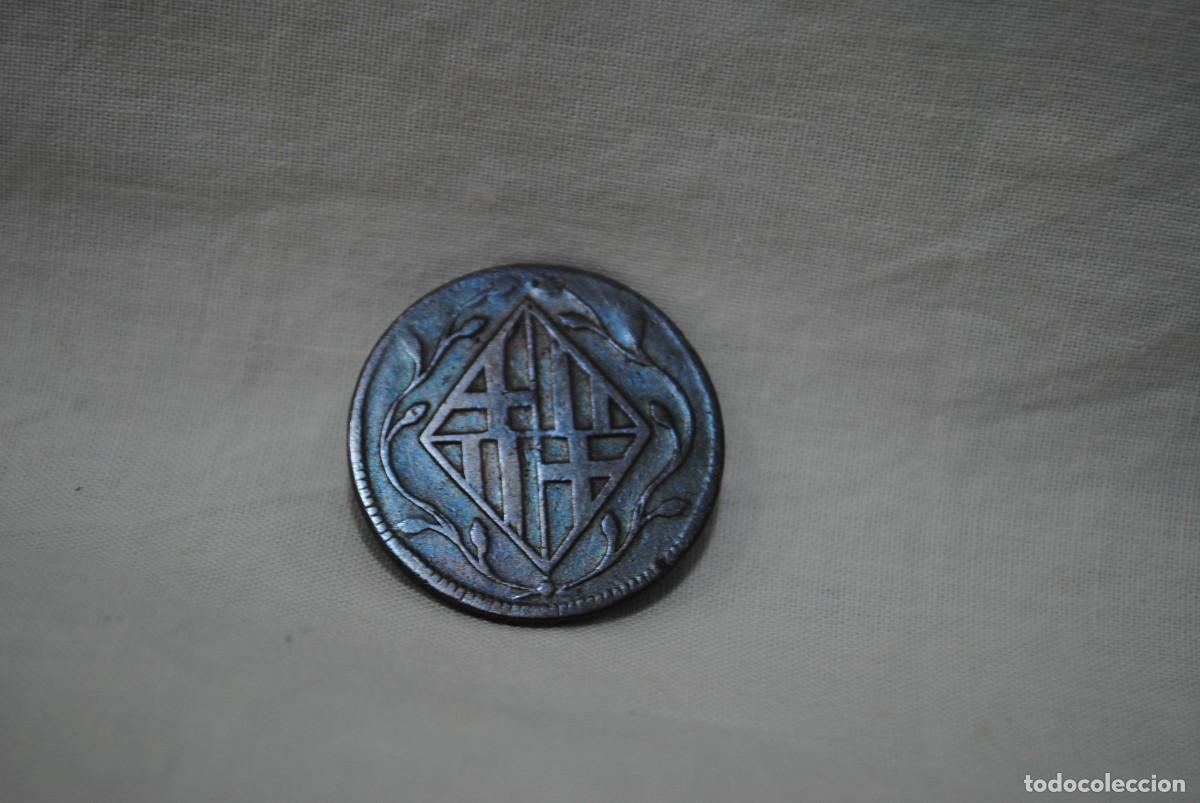 Monedas Rep&uacute;blica: CUATRO CUARTOS 1809 BARCELONA . - Foto 1