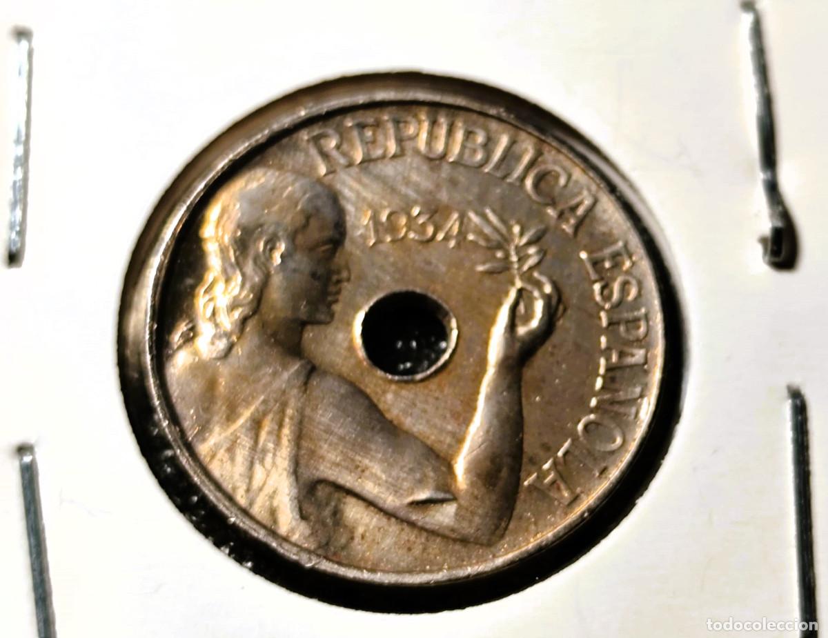 Monedas República: España. II República 25 Céntimos 1934 Lote 864