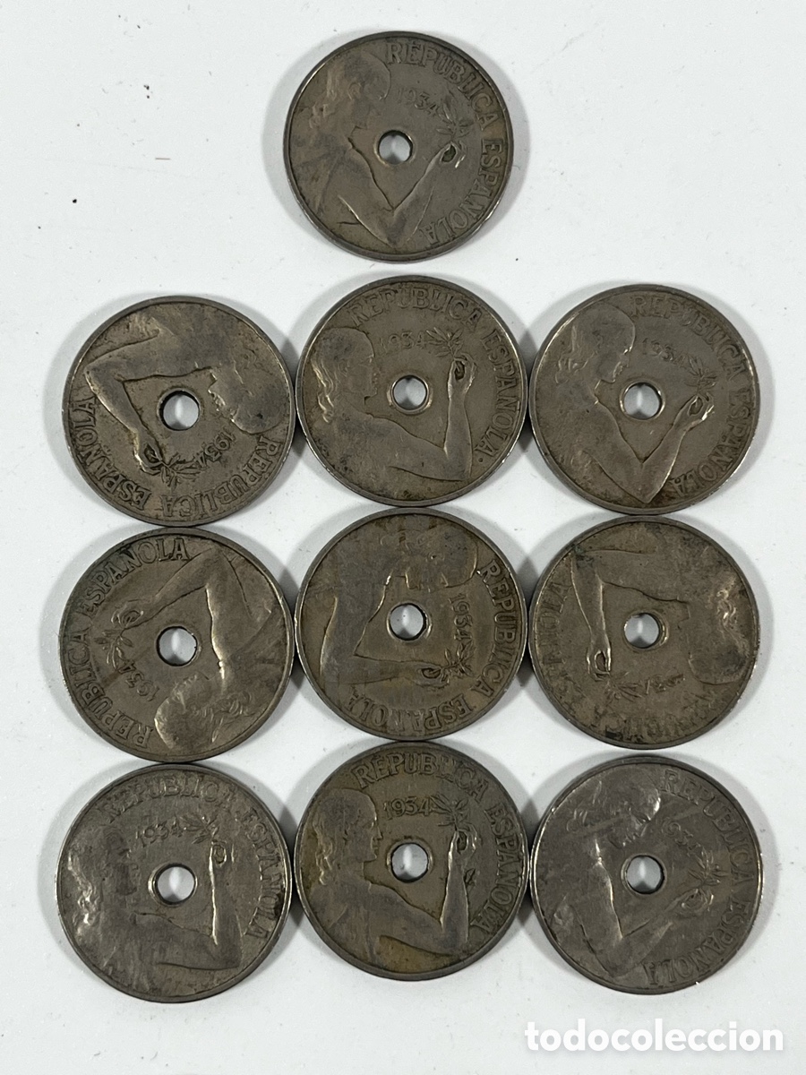 Monedas Rep&uacute;blica: Monedas y billetes de la Rep&uacute;blica - Foto 3
