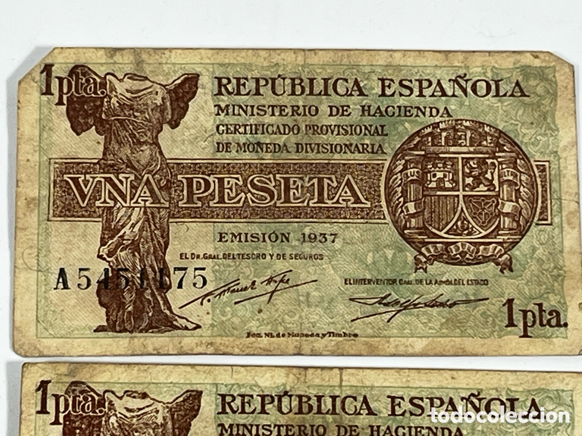 Monedas Rep&uacute;blica: Monedas y billetes de la Rep&uacute;blica - Foto 20