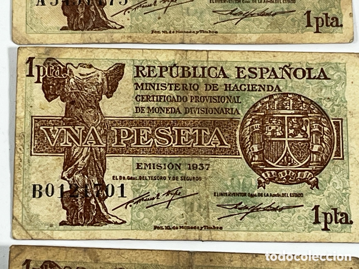 Monedas Rep&uacute;blica: Monedas y billetes de la Rep&uacute;blica - Foto 21