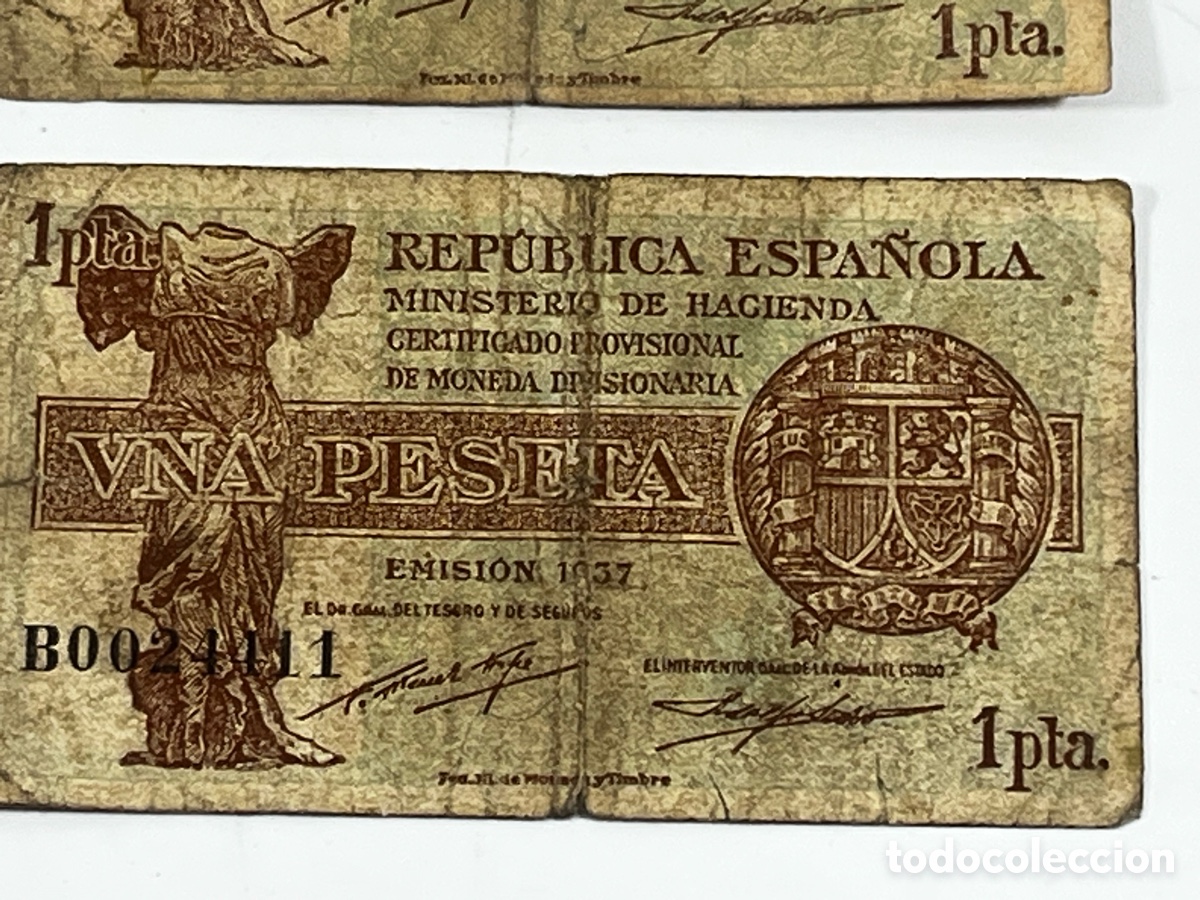 Monedas Rep&uacute;blica: Monedas y billetes de la Rep&uacute;blica - Foto 23