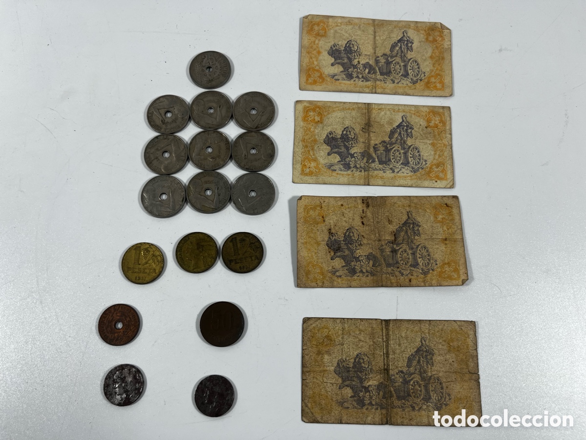 Monedas Rep&uacute;blica: Monedas y billetes de la Rep&uacute;blica - Foto 24