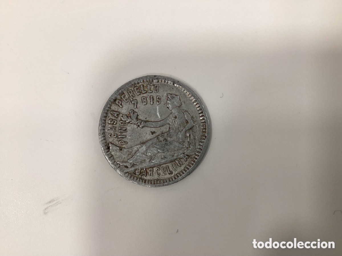 Monedas República: Jetón o paramoneda, epoca de la Guerra Civil Española