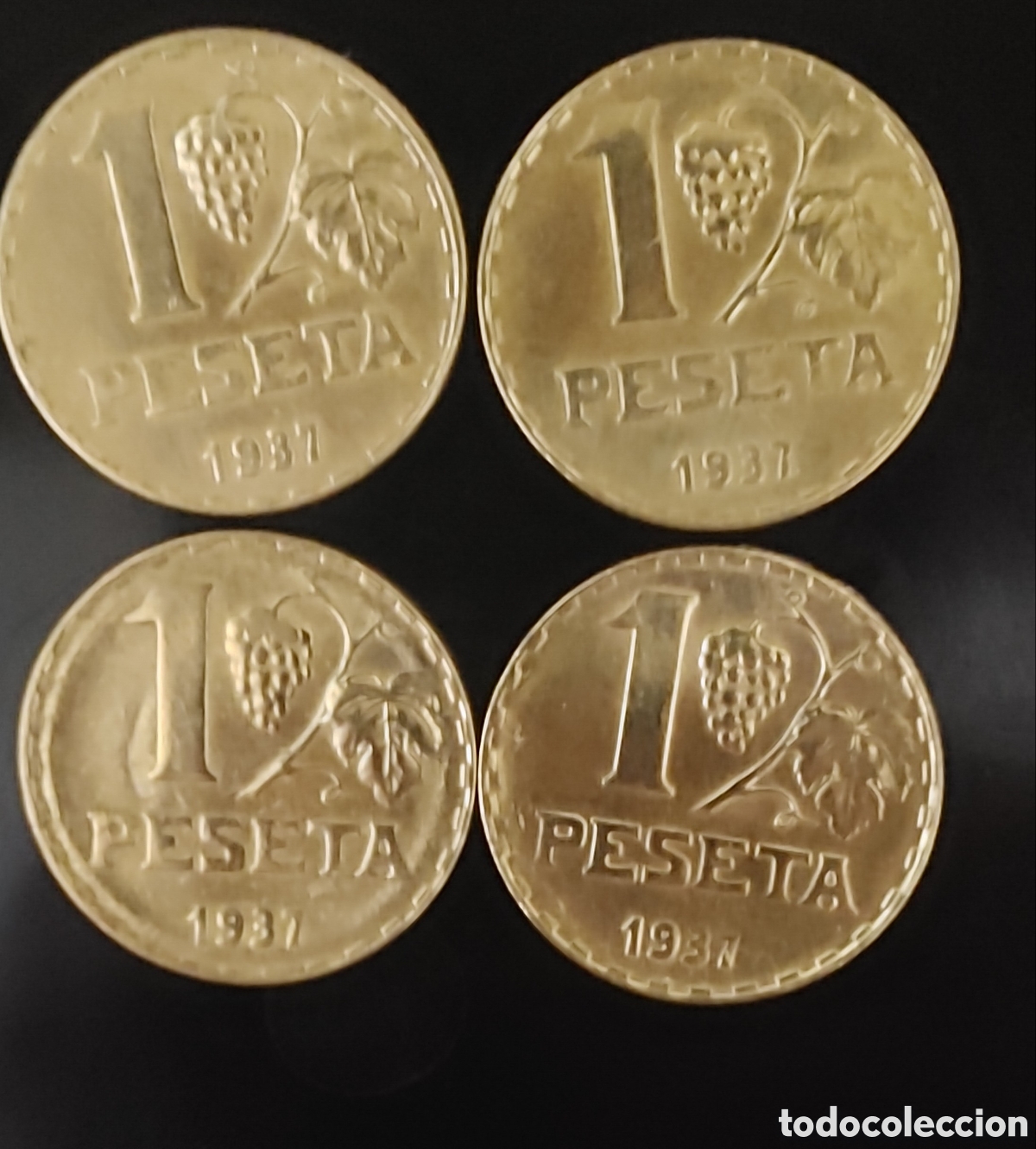 Monedas Rep&uacute;blica: CUATRO MONEDAS DE LA REP&Uacute;BLICA S/C - Foto 1