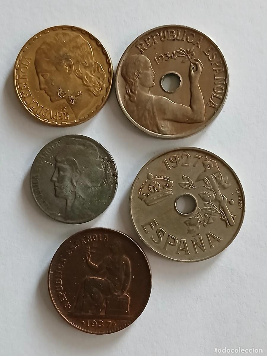 Monedas Rep&uacute;blica: Lote de monedas de las Rep&uacute;blica - Foto 1