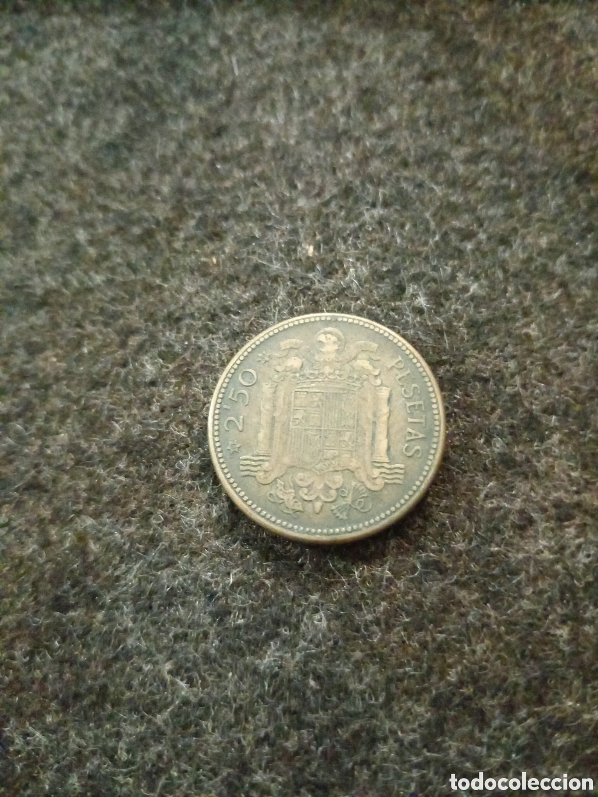 Monedas Rep&uacute;blica: Moneda de 250 pesetas de Espa&ntilde;a - Foto 2