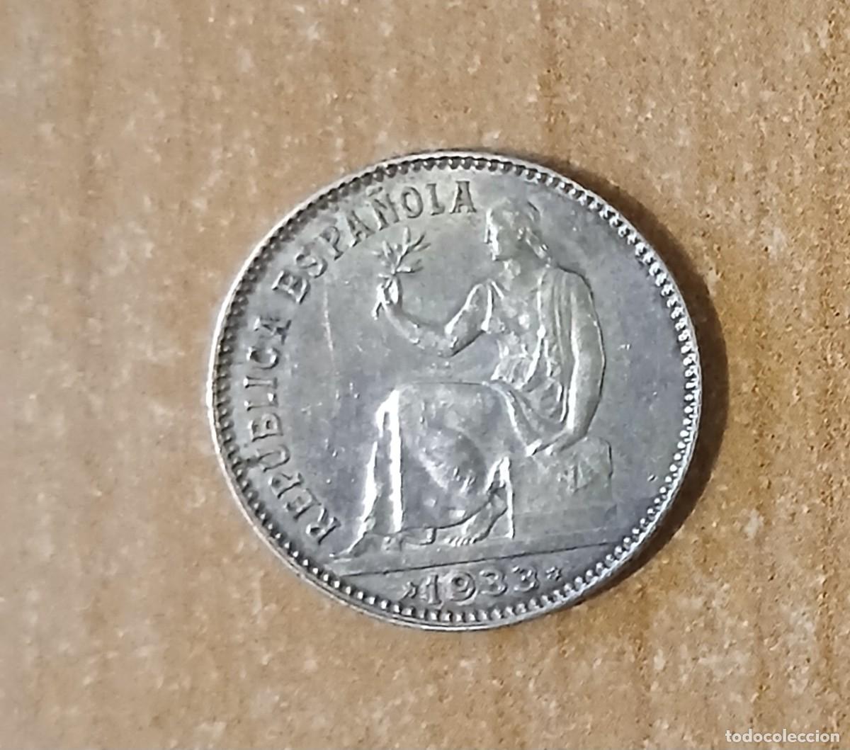 Monnaies R&eacute;publique: MONEDA 1 PESETA REPUBLICA ESPA&Ntilde;OLA