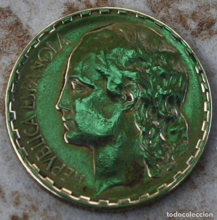 Monedas Rep&uacute;blica: Una peseta rep&uacute;blica 1937