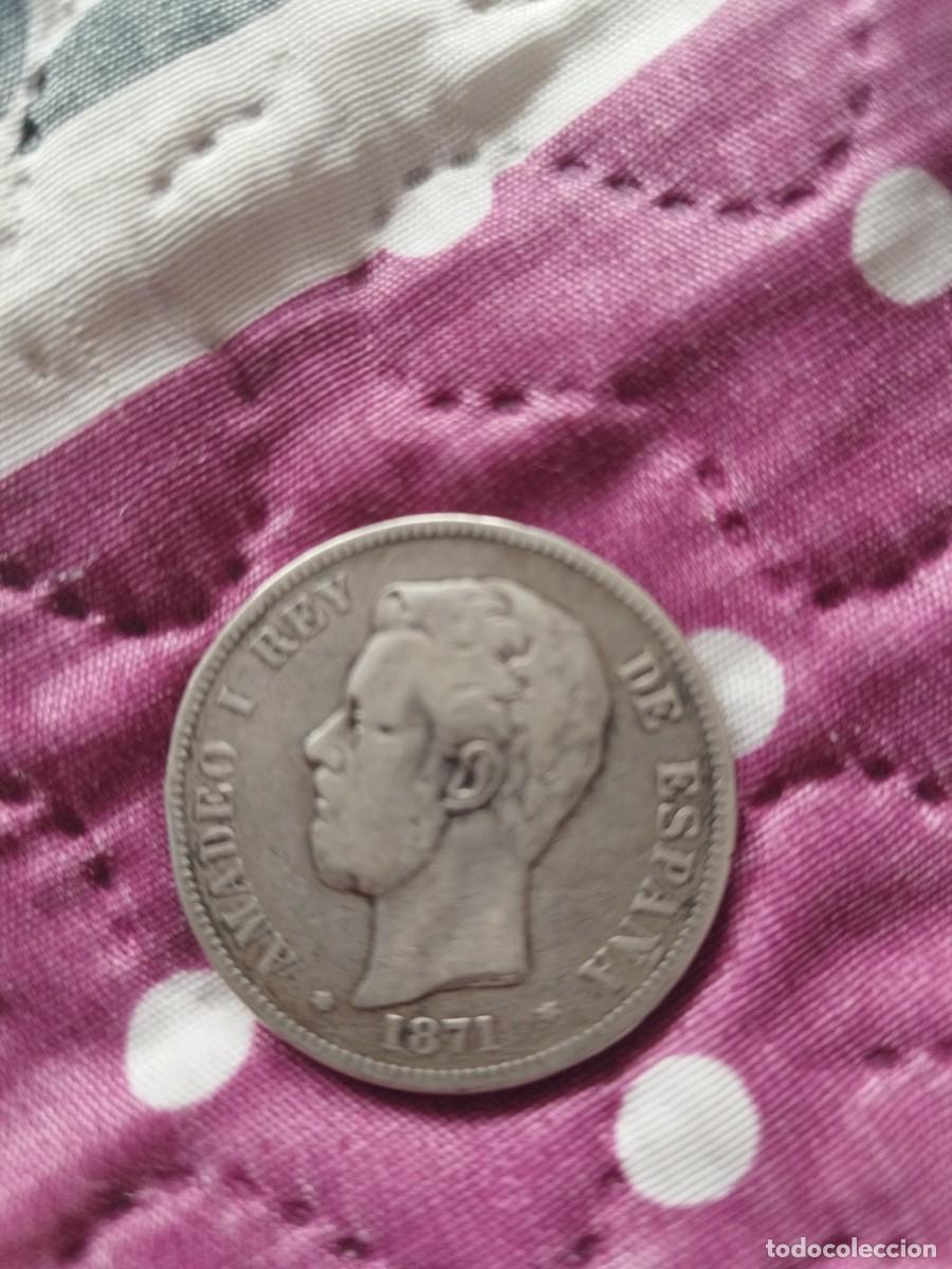 Monedas Rep&uacute;blica: Moneda antigua pesetas - Foto 2